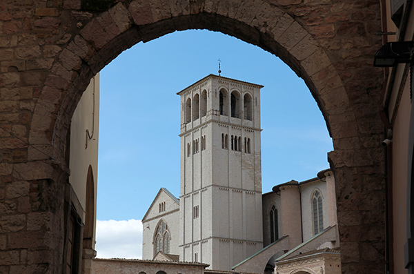Basilica di San Francesco d'Assissi ,Assisi mei 2016